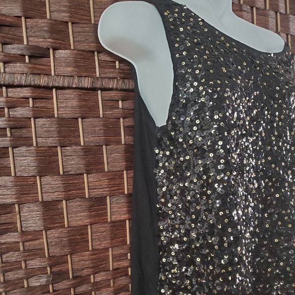 LOFT ann Taylor Tank Top glitters in front - Picture 4 of 4